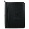 Leed's Black Pedova Zippered UltraHyde Padfolio with FSC Mix Paper