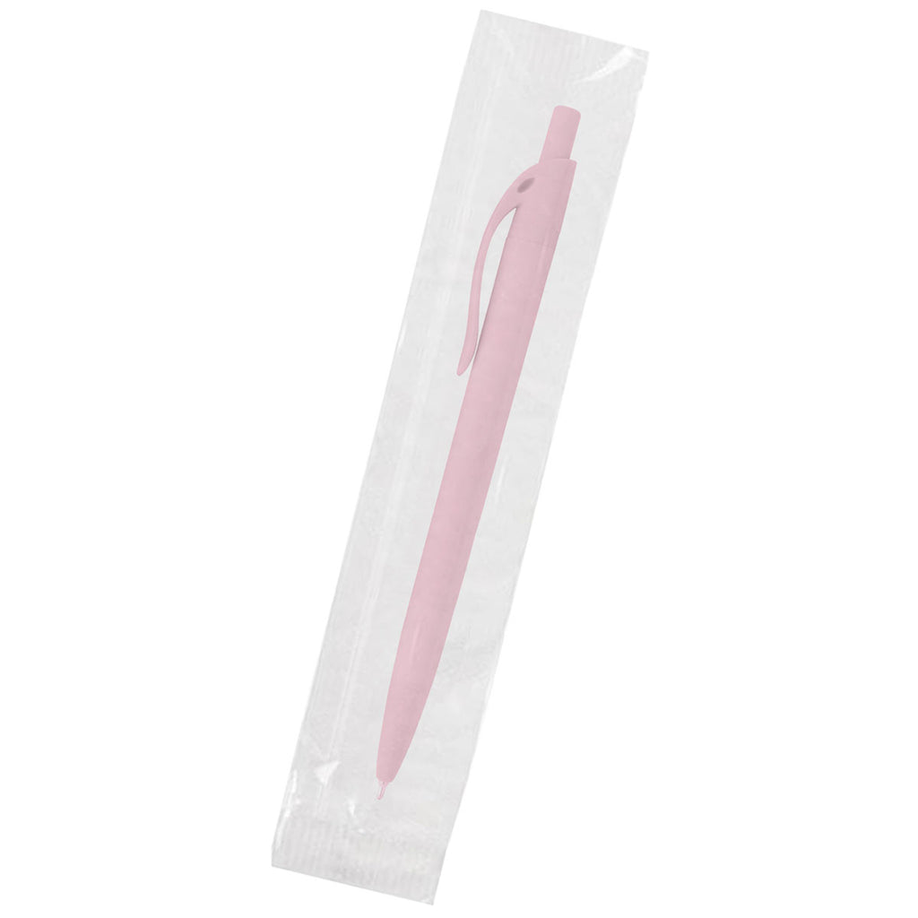 Sleek Write Light Pink Rubberized Pen