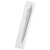 Sleek Write White Rubberized Pen