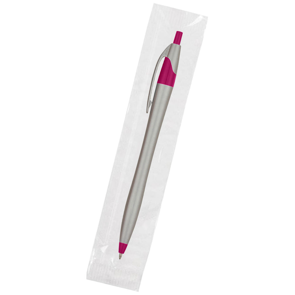 Hit Silver/Fuchsia Dart Pen