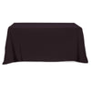 Hit Black Flat Poly/Cotton 4-sided Table Cover