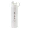 48-Hour MiiR White Powder Vacuum Insulated Wide Mouth Hatchback Chug Lid Bottle - 20 Oz.