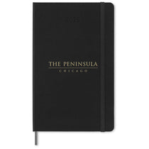 Moleskine Black Hard Cover Large 12- Month Daily 2025 Planner