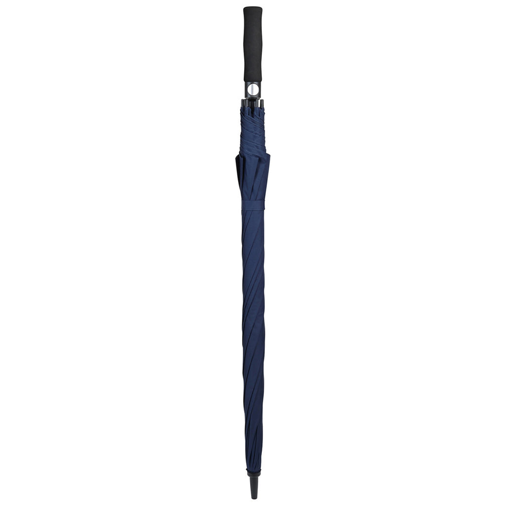 Elements Navy 60" Recycled Auto Open Golf Umbrella