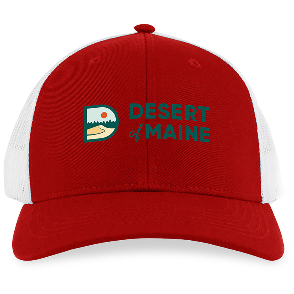 Merrimack Hat Co. Scarlet/White Colt Trucker