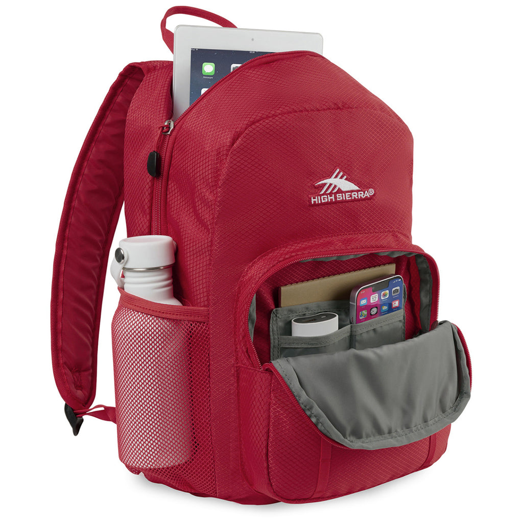 High Sierra Crimson Pilsen Backpack