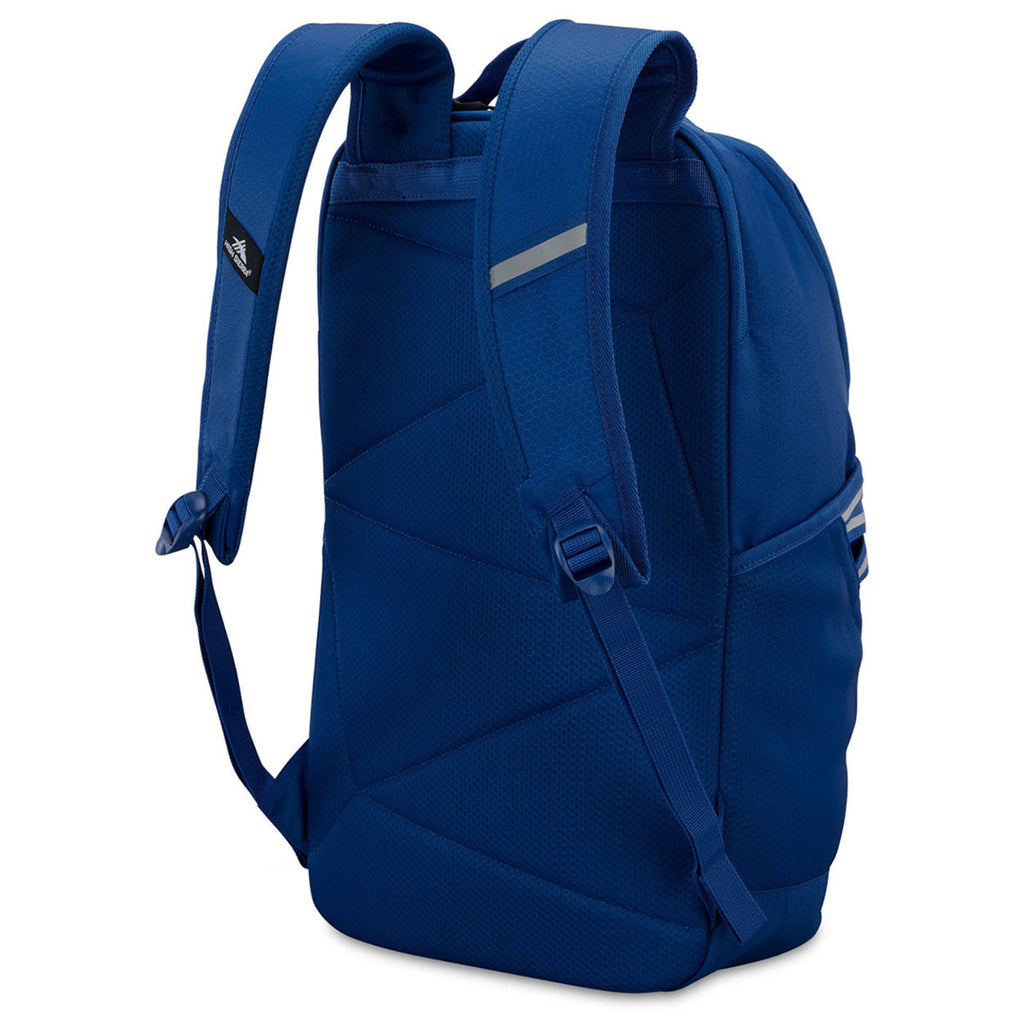High Sierra Cosmic Blue Swoop SG Laptop Backpack