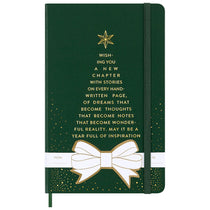 Moleskine Myrtle Green Hard Cover Holiday Notebook Gift Set