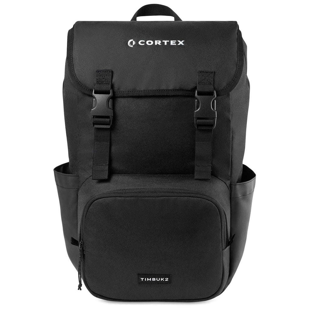 Timbuk2 Jet Black City Compass Flap Backpack