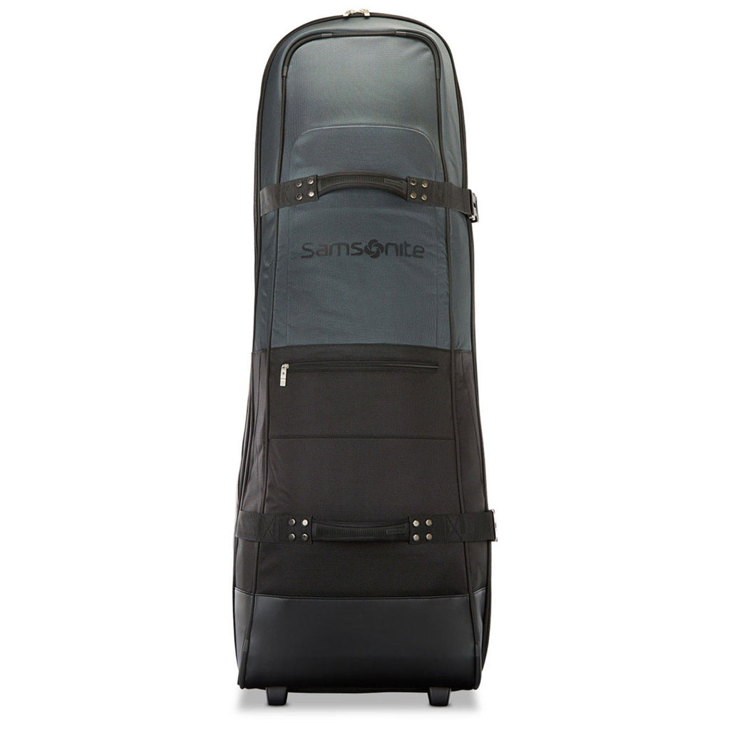 Samsonite Black Softside Travel Golf Bag with Luggage Tag