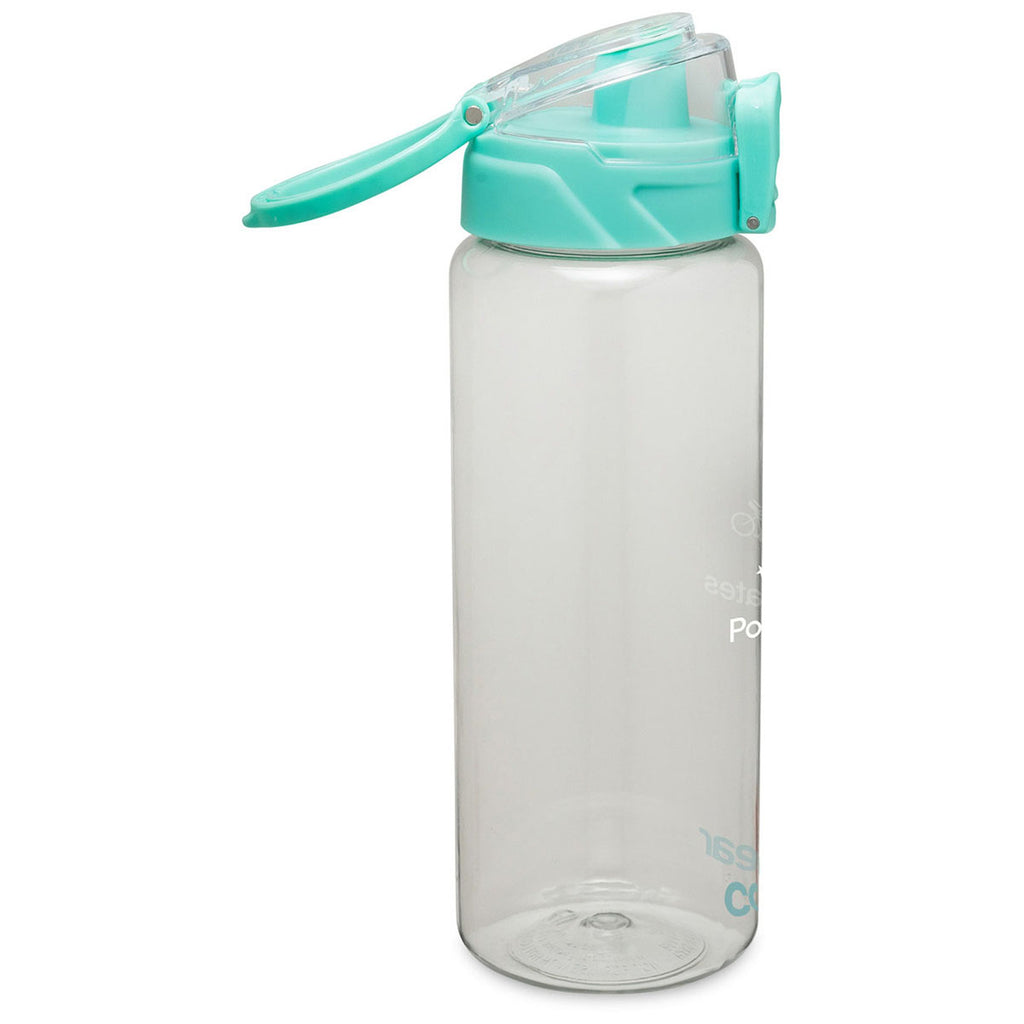 Cool Gear Green Tea Cylinder Bottle with Halo Lid - 32 Oz.
