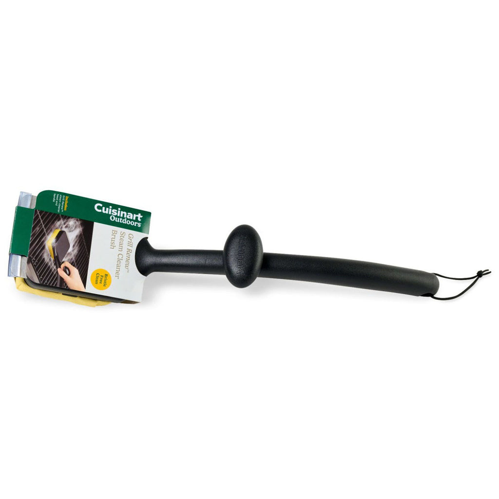 Cuisinart Outdoors Black Grill Renew Steam Cleaner Brush