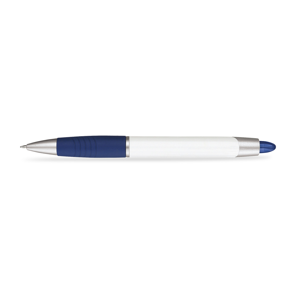 Paper Mate Navy Element White Barrel Pen - Black Ink