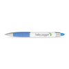 Paper Mate Pale Blue Element White Barrel Pen - Black Ink