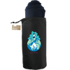 Leed's Navy 100% Recycled PET Fleece Blanket with Canvas Pouch