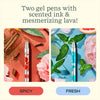 Lifelines Blue/Red Scented Lava Pen Set - 2-pack