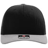 Richardson Black/Black/Light Grey Trucker Cap