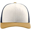 Richardson Cream/Navy/Amber Gold Trucker Cap