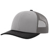 Richardson Grey/Charcoal/Black Trucker Cap