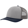 Richardson Grey/Charcoal/Navy Trucker Cap