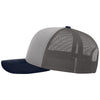 Richardson Grey/Charcoal/Navy Trucker Cap