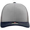 Richardson Grey/Charcoal/Navy Trucker Cap
