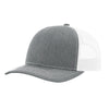 Richardson Heather Grey/White Trucker Cap