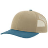 Richardson Khaki/Khaki/Legion Blue Trucker Cap