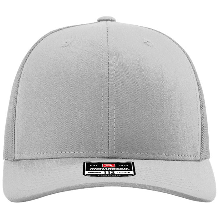 Richardson Light Grey Trucker Cap