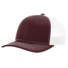 Richardson Maroon/White Trucker Cap