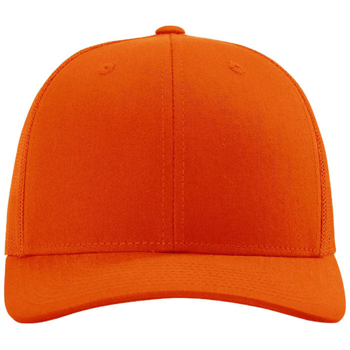Richardson Orange Trucker Cap