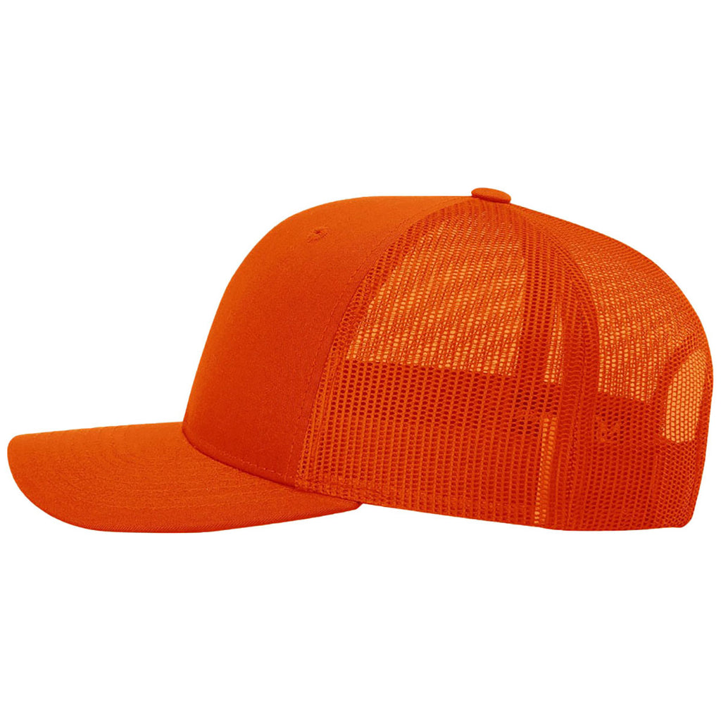 Richardson Orange Trucker Cap