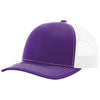 Richardson Purple/White Trucker Cap