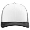 Richardson White/Aluminum/Black Trucker Cap