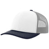 Richardson White/Aluminum/Navy Trucker Cap