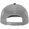 Richardson White/Aluminum/Navy Trucker Cap