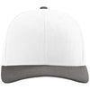 Richardson White/White/Charcoal Trucker Cap