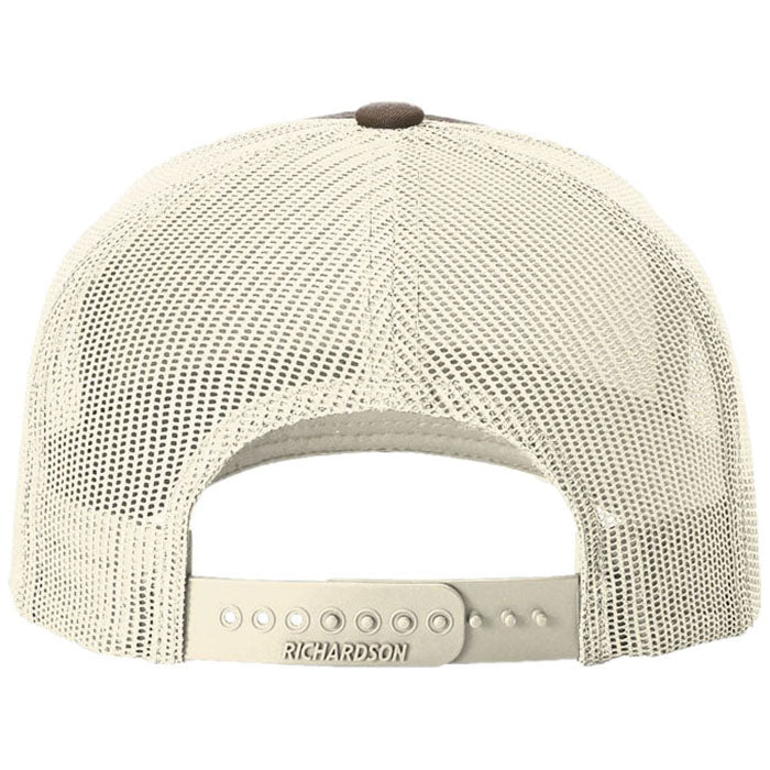 Richardson Chocolate Chip/Birch Five-Panel Trucker