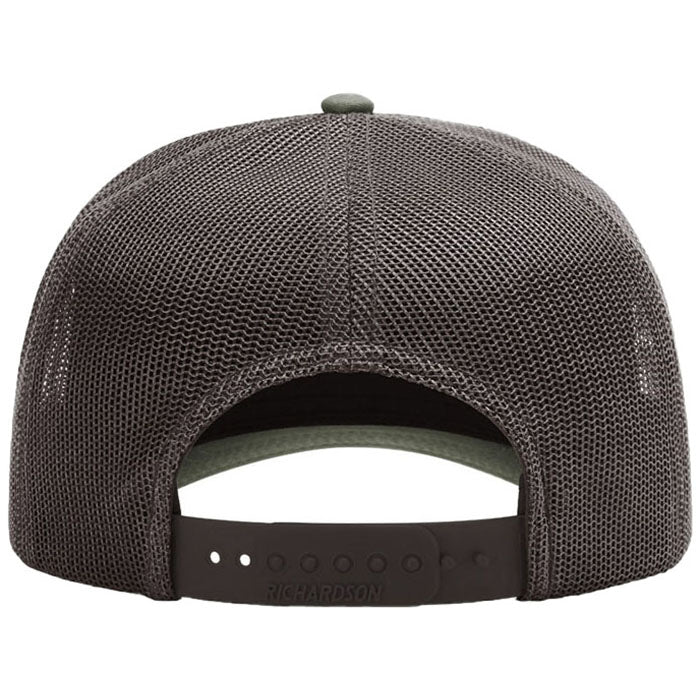 Richardson Birch/Brown/Loden Five-Panel Champ Trucker