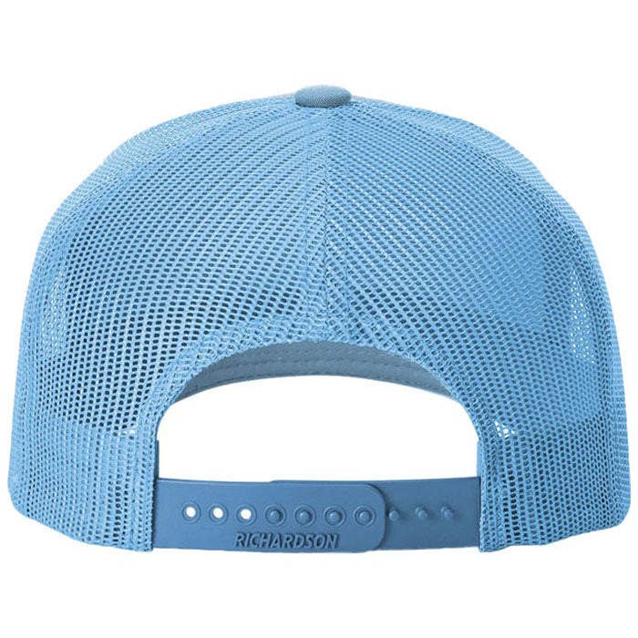 Richardson Columbia Blue/Navy Five-Panel with Rope