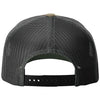 Richardson Green Camo/Black Printed Five-Panel Trucker