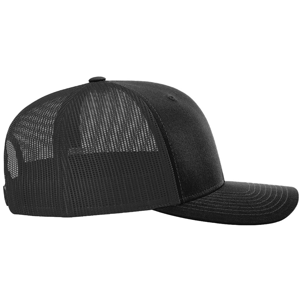 Richardson Black/Graphite 112+ R-Flex Adjustable Trucker