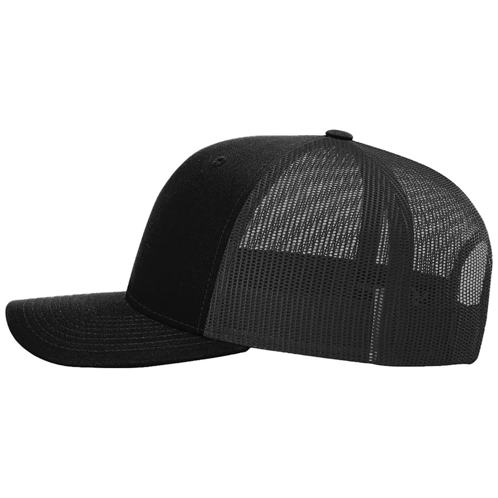 Richardson Black/Graphite 112+ R-Flex Adjustable Trucker