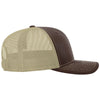 Richardson Brown/Khaki 112+ R-Flex Adjustable Trucker
