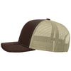 Richardson Brown/Khaki 112+ R-Flex Adjustable Trucker