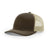 Richardson Brown/Khaki Mesh Back Split Trucker Hat