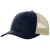 Richardson Navy/Khaki Low Pro Trucker