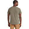 American Apparel Unisex Faded Brown Heavyweight Cotton Garment-Dyed Tee