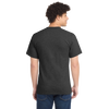 Port & Co Jet Dark Heather Grey Tall Essential Tee
