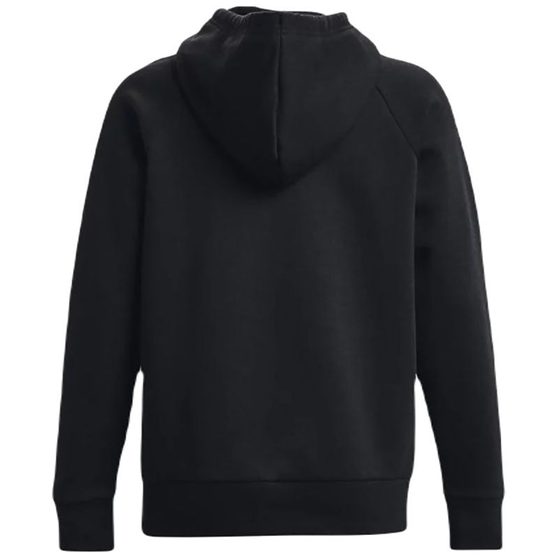 Under Armour Women's Black/White Rival Fleece Hoodie